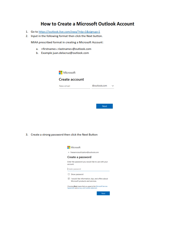 how to create a microsoft outlook account 001